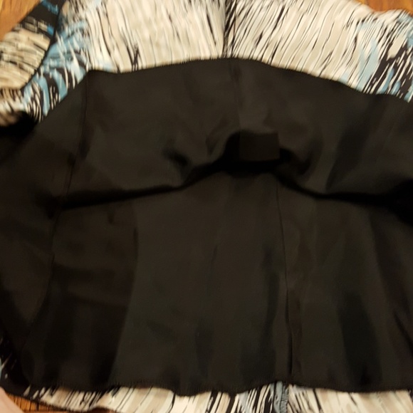 Anna Sui print silk top w/ zipper - size 2 - Picture 4 of 6